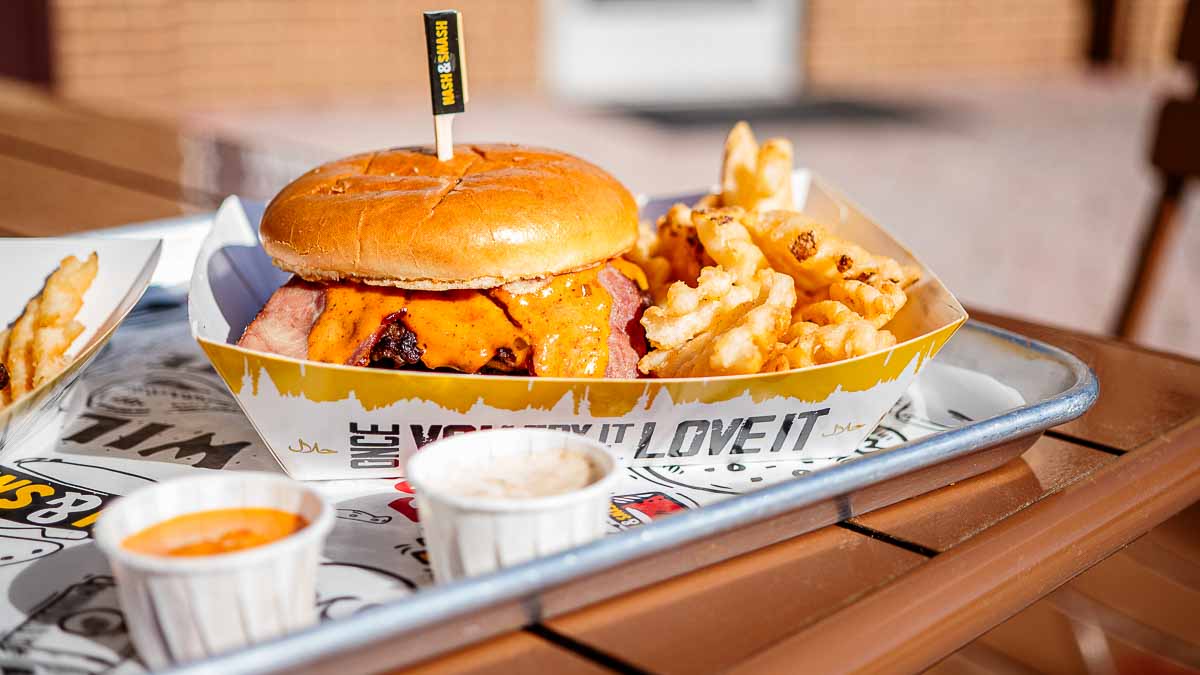 Nash & Smashed Chicken Sandwich Meal